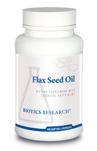 Biotics Research - Flax Seed Oil Caps