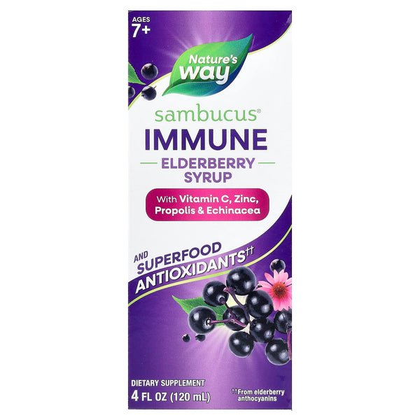Nature's Way - Sambucus Zinc Elderberry Lozenges
