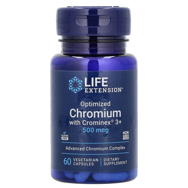 Life Extension - Optimized Chromium with Crominex 3+ 500mcg