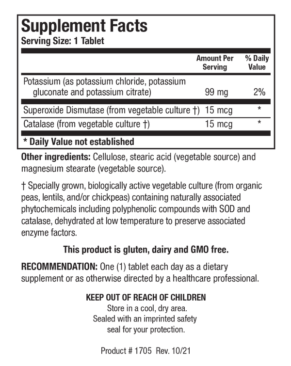 Biotics Research - K-Zyme™ (Potassium)