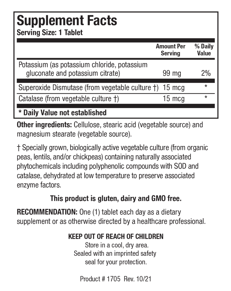 Biotics Research - K-Zyme™ (Potassium)