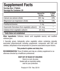 Biotics Research - Ca/Mg-Plus™ (with parathyroid)