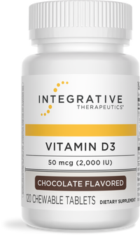Integrative Therapeutics - Vitamin D3 2000IU Chewable/Chocolate