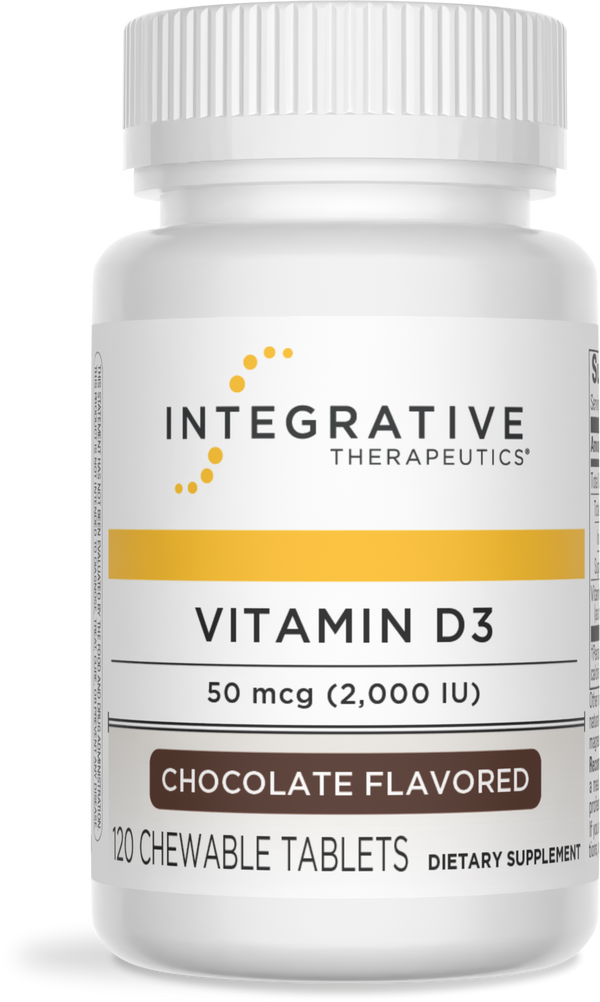 Integrative Therapeutics - Vitamin D3 2000IU Chewable/Chocolate