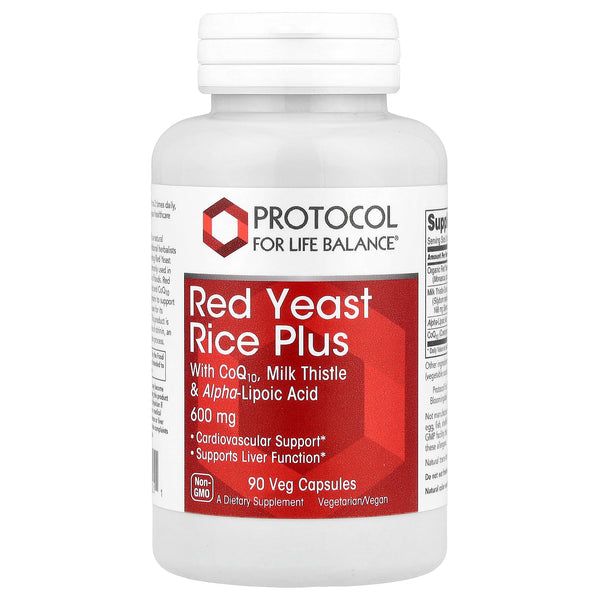 Protocol for Life Balance - Red Yeast Rice Plus 600mg