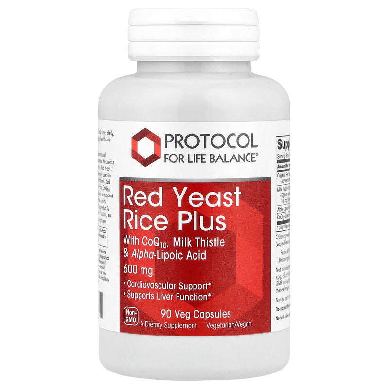 Protocol for Life Balance Red Yeast Rice Plus 600mg