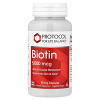 Protocol for Life Balance - Biotin 5000mcg