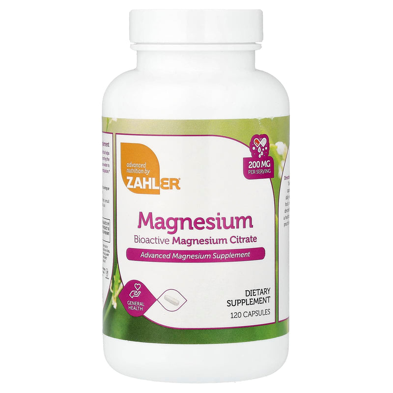 Advanced Nutrition by Zahler - Magnesium Citrate 200mg