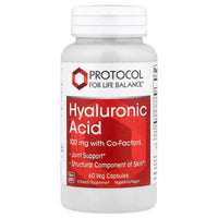 Protocol for Life Balance - Hyaluronic Acid 100mg with Co-factors