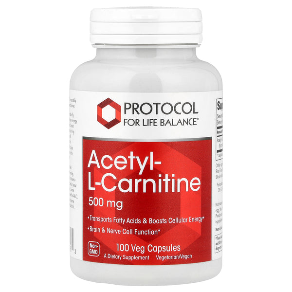 Protocol for Life Balance - Acetyl-L-Carnitine 500mg