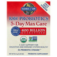 Garden of Life - RAW Probiotics 5 Day Max Care