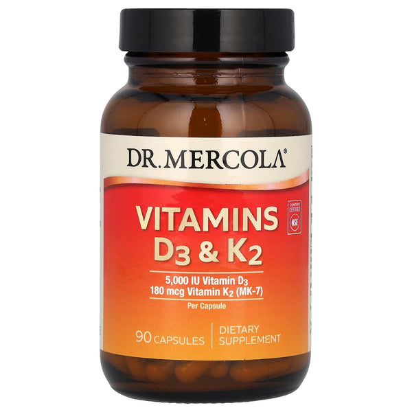 Dr. Mercola Premium Products - Vitamins D3 and K2