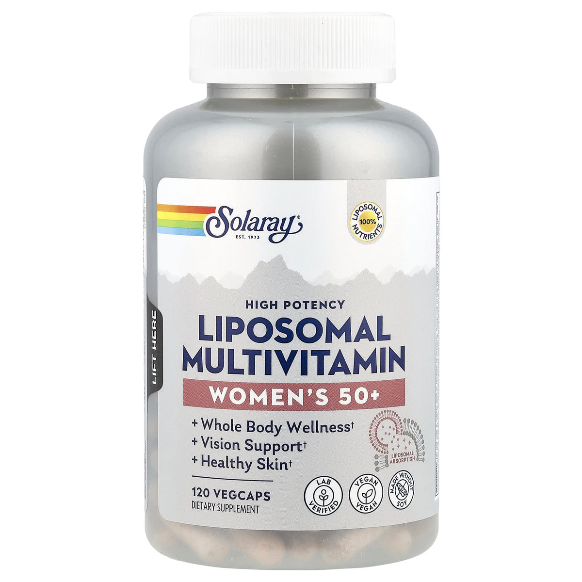 Solaray Liposomal Women's 50+ MultiVitamin — view 2