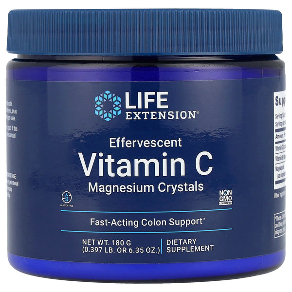Life Extension - Effervescent Vitamin C Magnesium Crystals