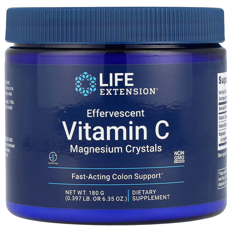 Life Extension - Effervescent Vitamin C Magnesium Crystals