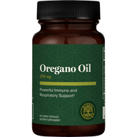 Global Healing Center - Oregano Oil 200 mg, Liquid Capsules