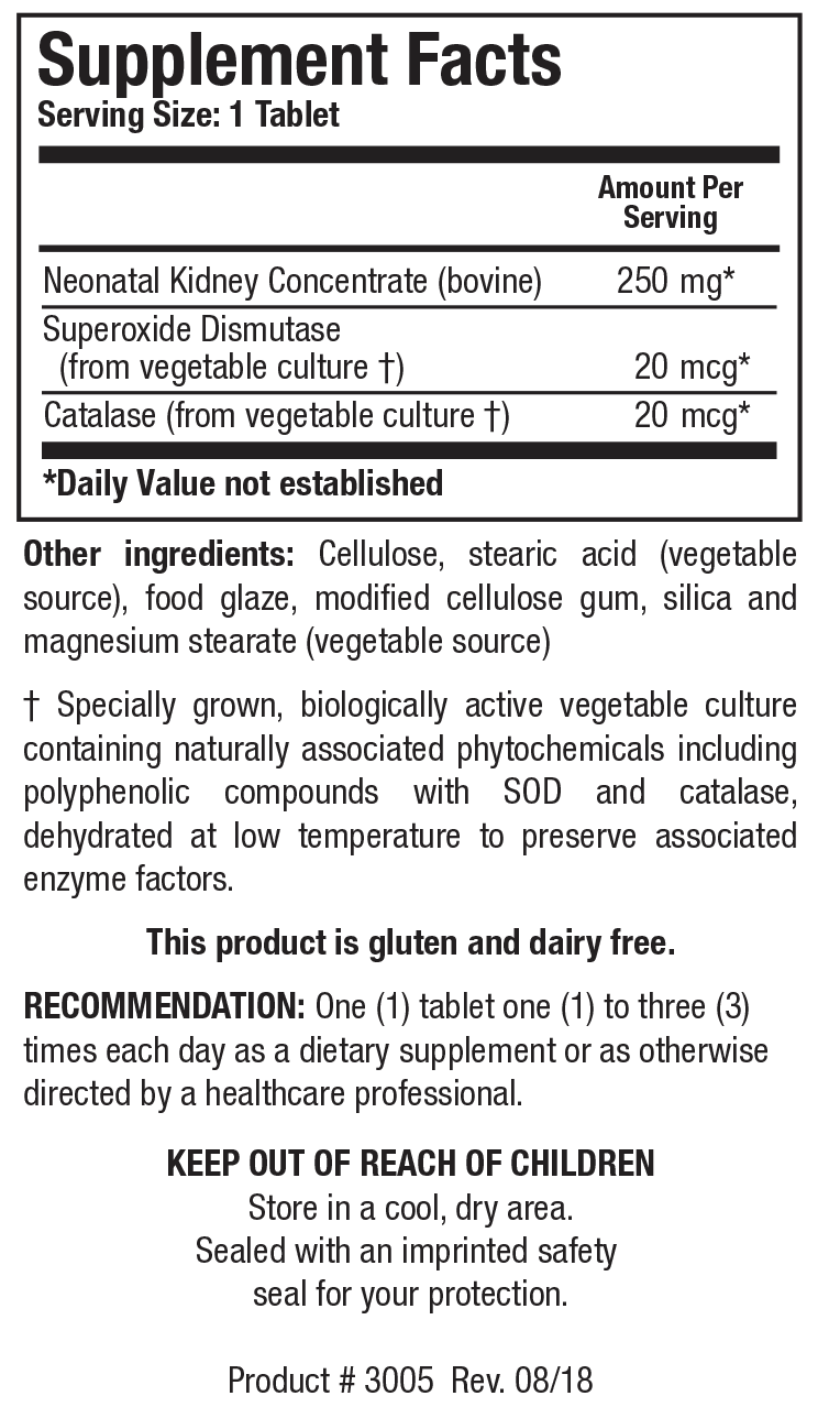 Biotics Research - Cytozyme-KD™ (Neonatal Kidney)