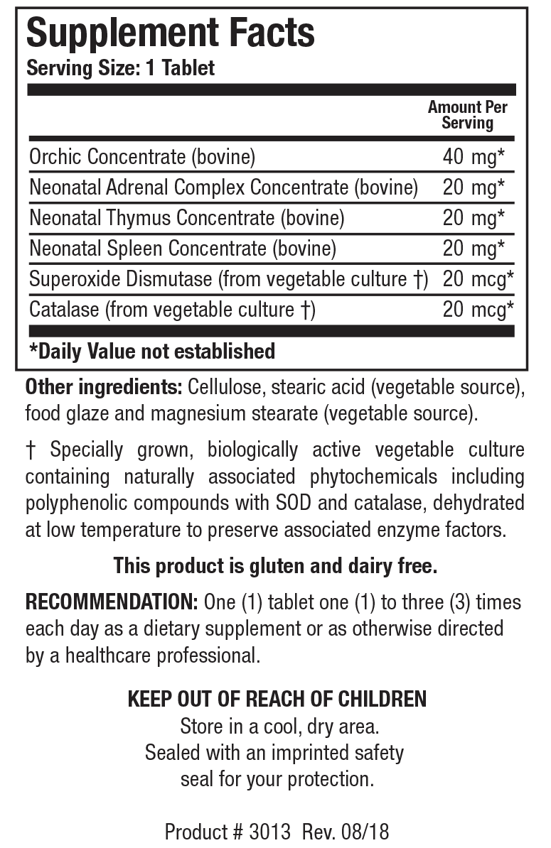Biotics Research - Cytozyme-M™ (Male Gland Comb.)