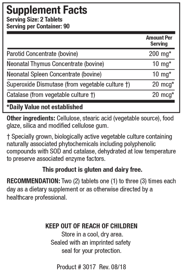 Biotics Research - Cytozyme-Parotid-TS™