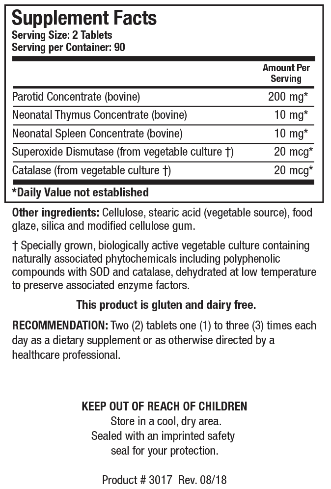 Biotics Research - Cytozyme-Parotid-TS™