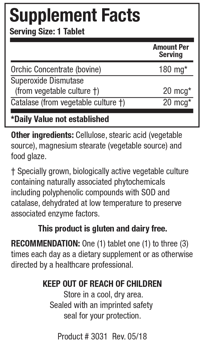 Biotics Research - Cytozyme Orchic™
