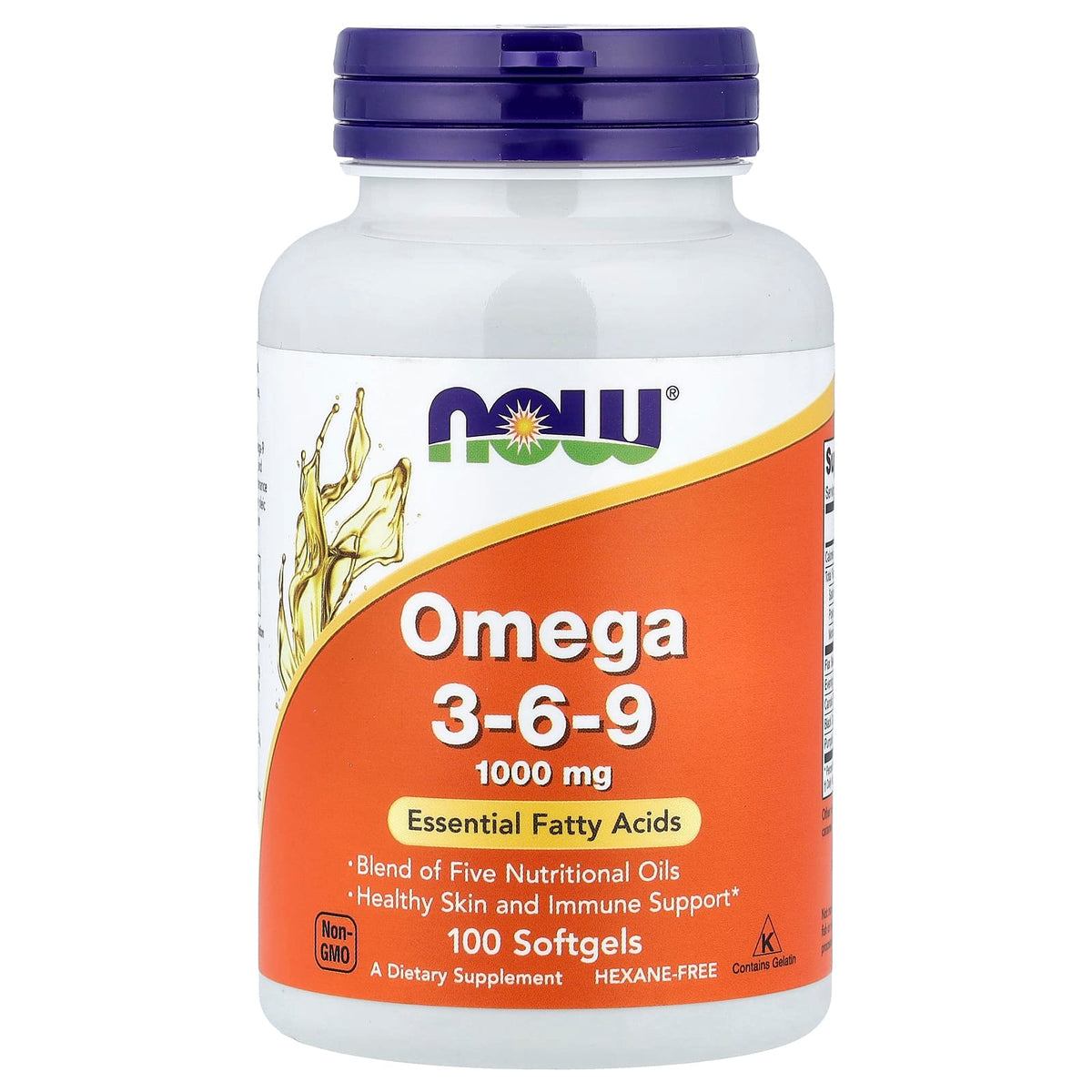 NOW Foods Super Omega 3-6-9 1200mg — view 2