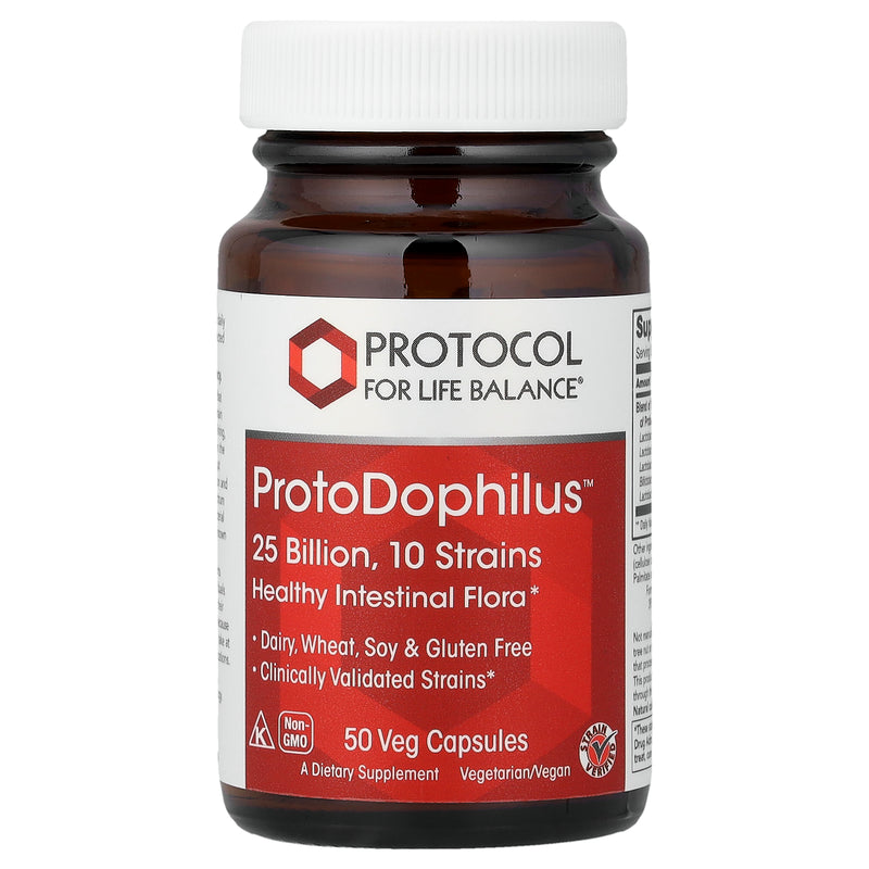 Protocol for Life Balance - ProtoDophilus 25 Billion, 10 Strains
