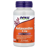 NOW Foods - Astaxanthin 4mg Veggie Softgel