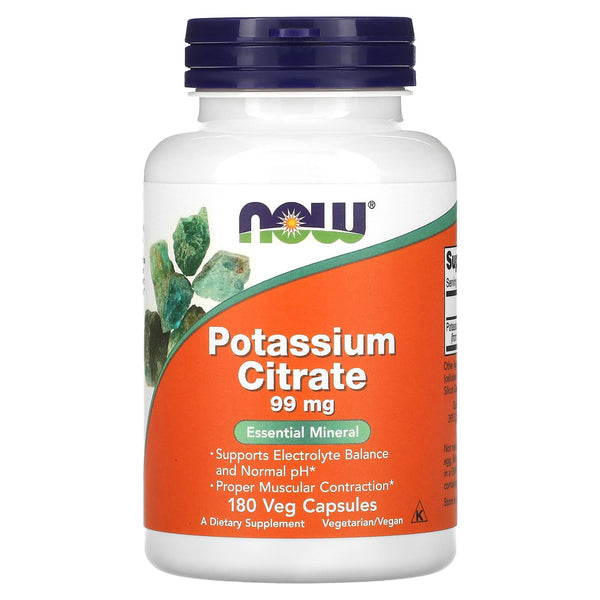 NOW Foods - Potassium Citrate 99mg