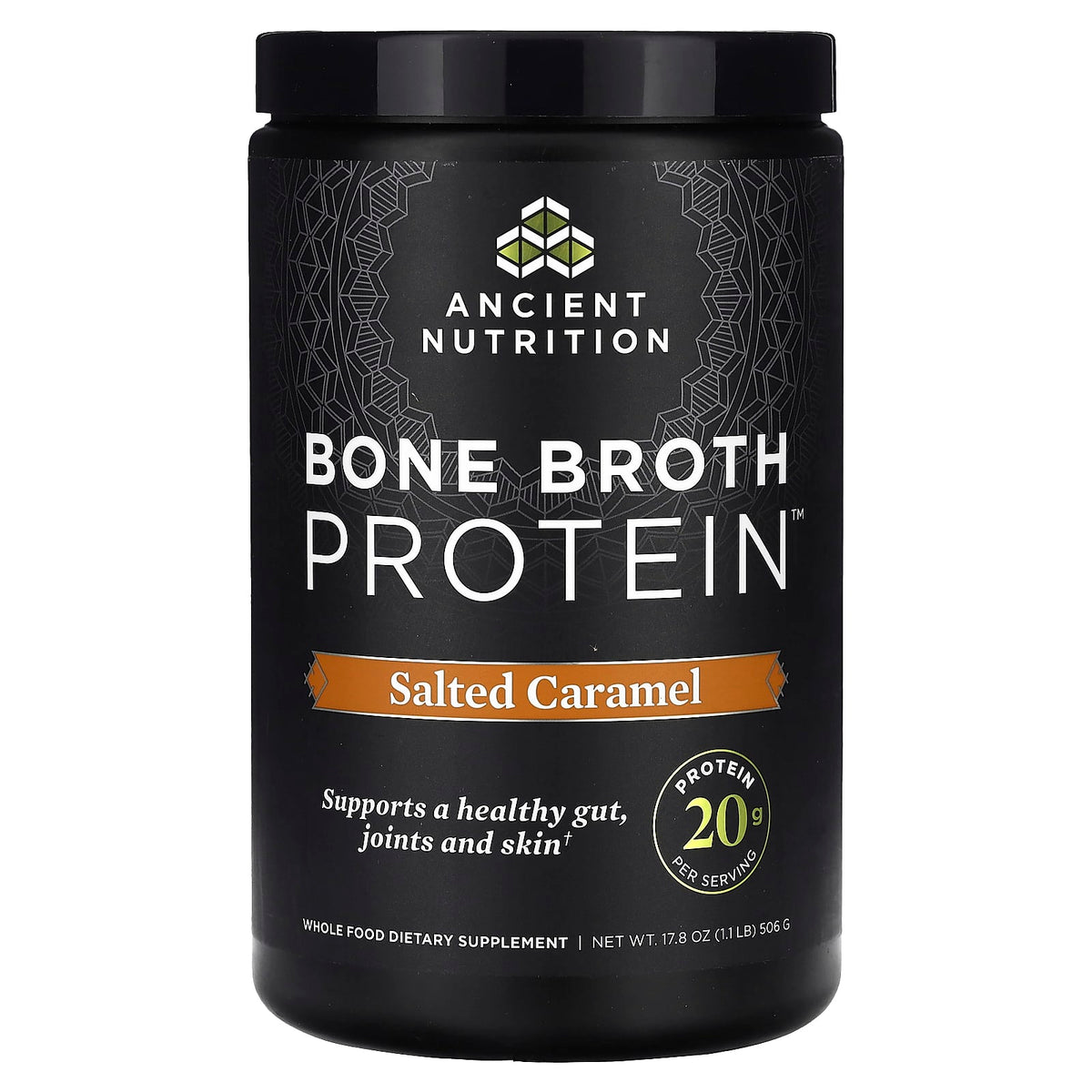 Ancient Nutrition - Bone Broth Protein Salted Caramel