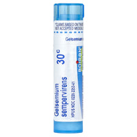 Boiron Homeopathics - Gelsemium Sempervirens 30c