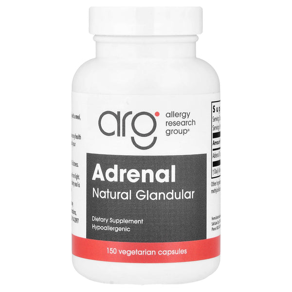 Allergy Research Group - Adrenal Cortex Natural Glandular