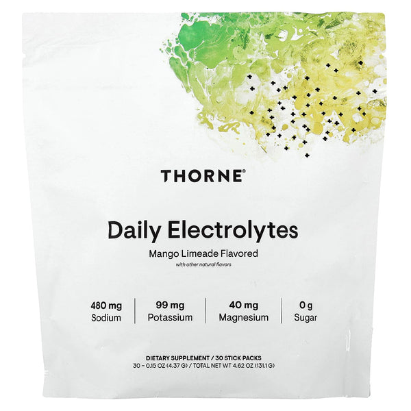 Thorne - Daily Electrolytes Mango Limeade Flavored