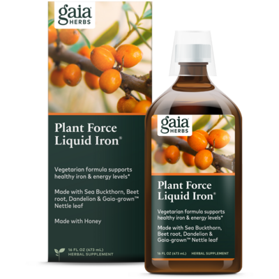 Gaia Herbs - PlantForce Liquid Iron