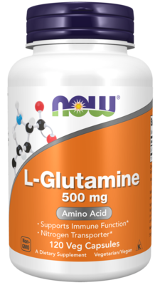NOW Sports - L-Glutamine 500mg