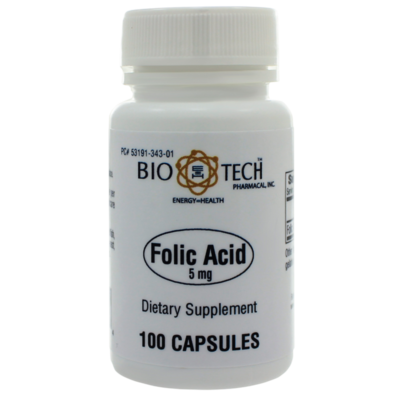 Bio-Tech Pharmacal - Folic Acid 5mg