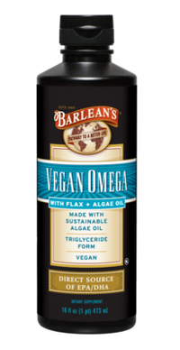 Barlean's Organic Oils - Vegan Omega; Flax & Algae Oil Blend