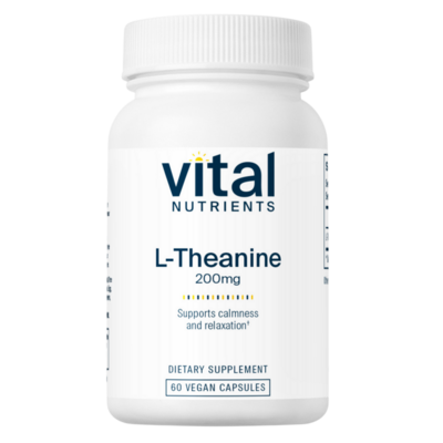 Vital Nutrients - L-Theanine 200mg — Vital Nutrients supplement