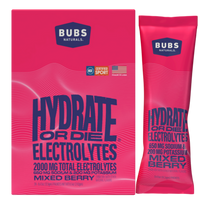 Bubs Naturals - Hydrate or Die Electrolytes - Mixed Berry