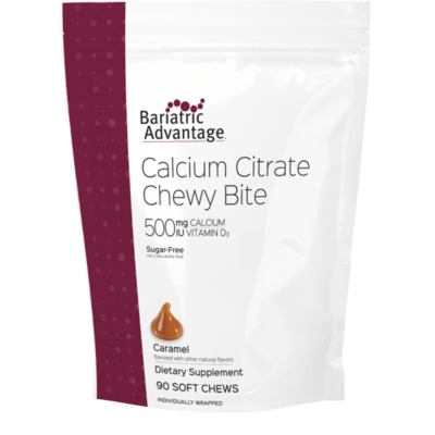 Bariatric Advantage - Calcium Citrate Chewy 500mg Caramel