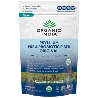 Organic India - Psyllium Pre & Probiotic Fiber Original