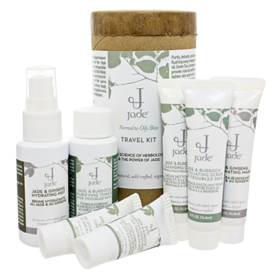 Jadience Herbal Formulas - Jade Facial Travel Kit - Normal to Oily Skin