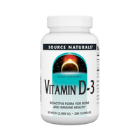 Source Naturals - Vitamin D3 2000IU