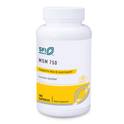 Klaire Labs/SFI Health - MSM 750 — Klaire Labs/SFI Health supplement