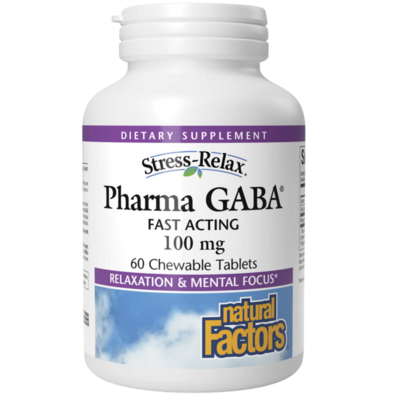 Natural Factors - PharmaGABA Tablets