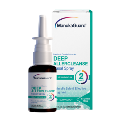 ManukaGuard - Medical Grade Manuka Honey Allercleanse Nasal Spray