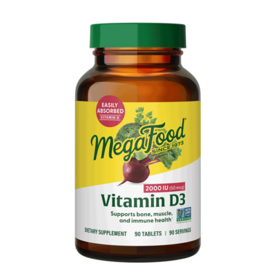 MegaFood - Vitamin D3 2000IU