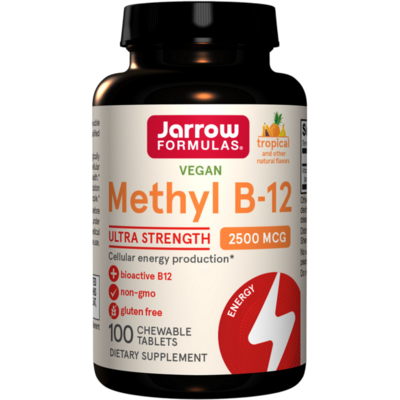 Jarrow Formulas - Methyl B-12 2,500mcg Tropical