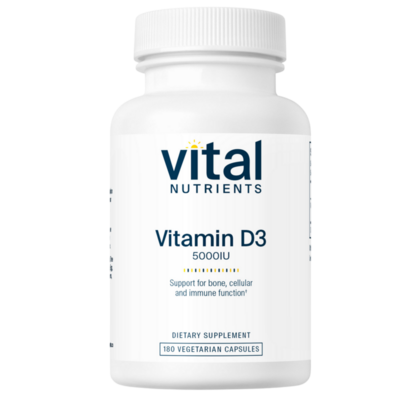 Vital Nutrients - Vitamin D3 5000IU — Vital Nutrients supplement