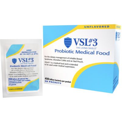 VSL#3® High-Potency, Multi-Strain, Unflavored, Probiotic Powder (450B CFU) — VSL#3 supplement